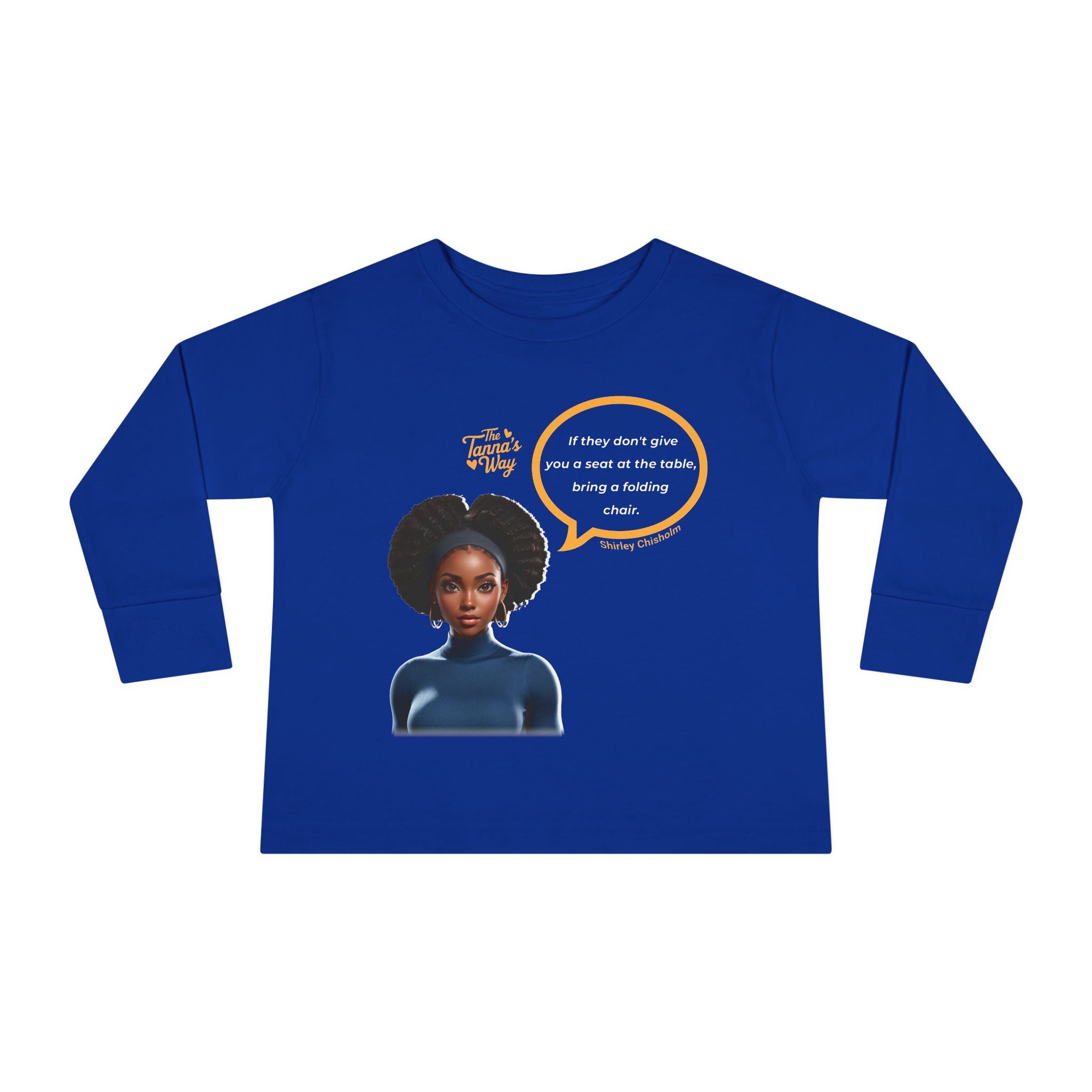 Shirley Chisholm 2 | Toddler Long Sleeve Tee